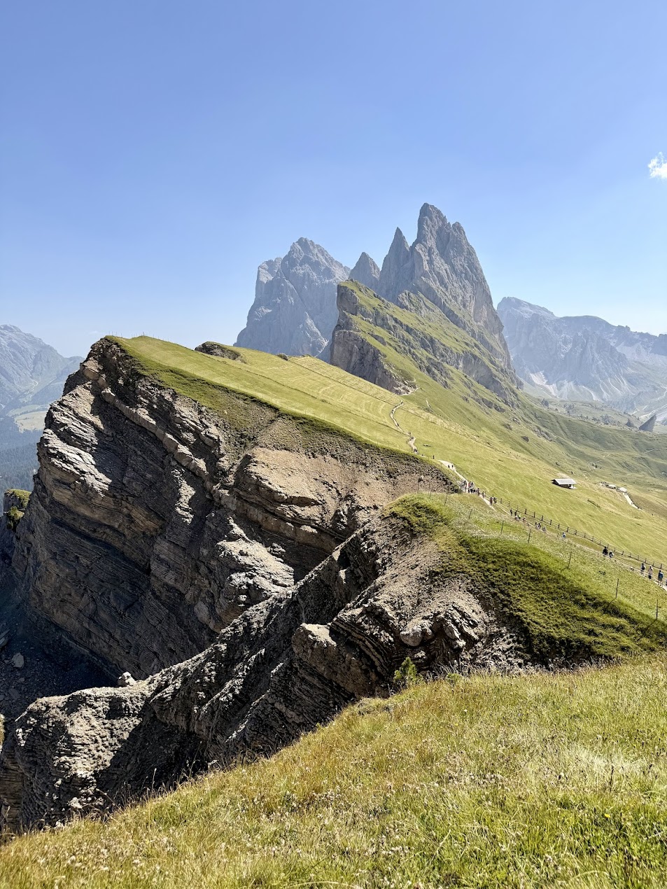 the Dolomites